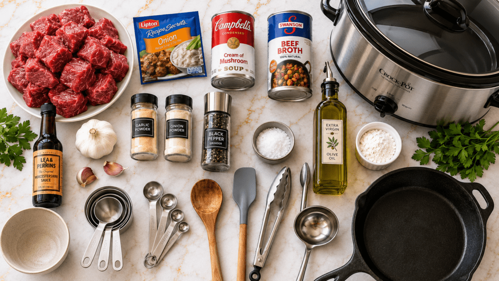Beef Tips Crock Pot Recipe