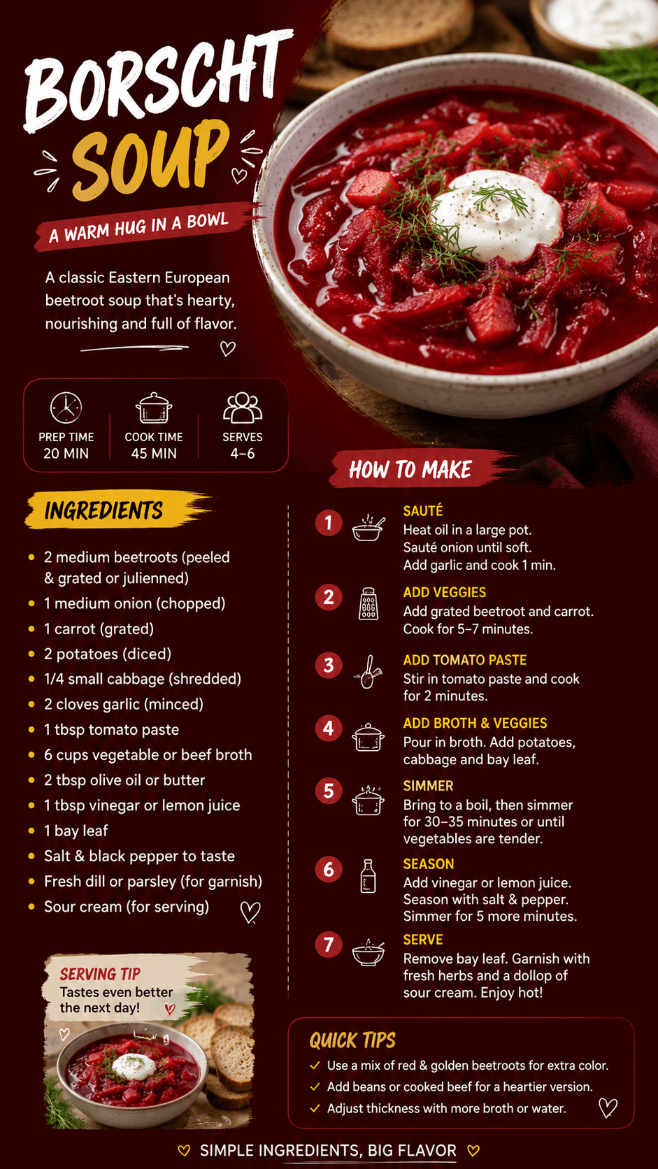 Borscht Soup Recipe