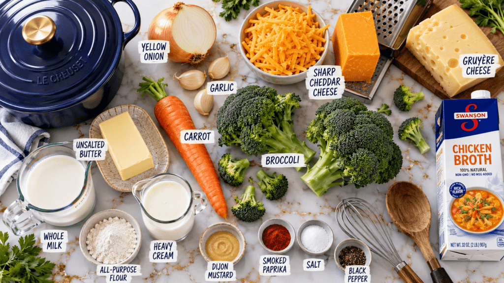 Best Broccoli Cheddar Soup Recipe