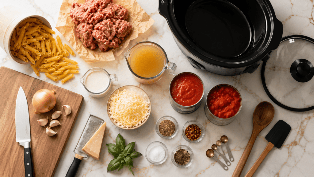 Crock Pot Pasta Recipe