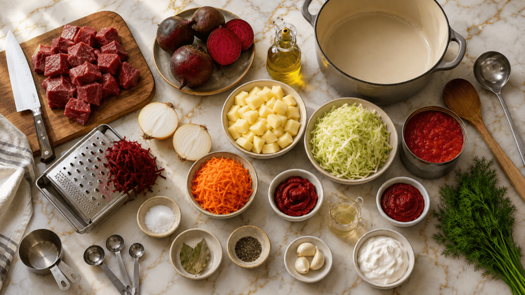 Borscht Soup Recipe