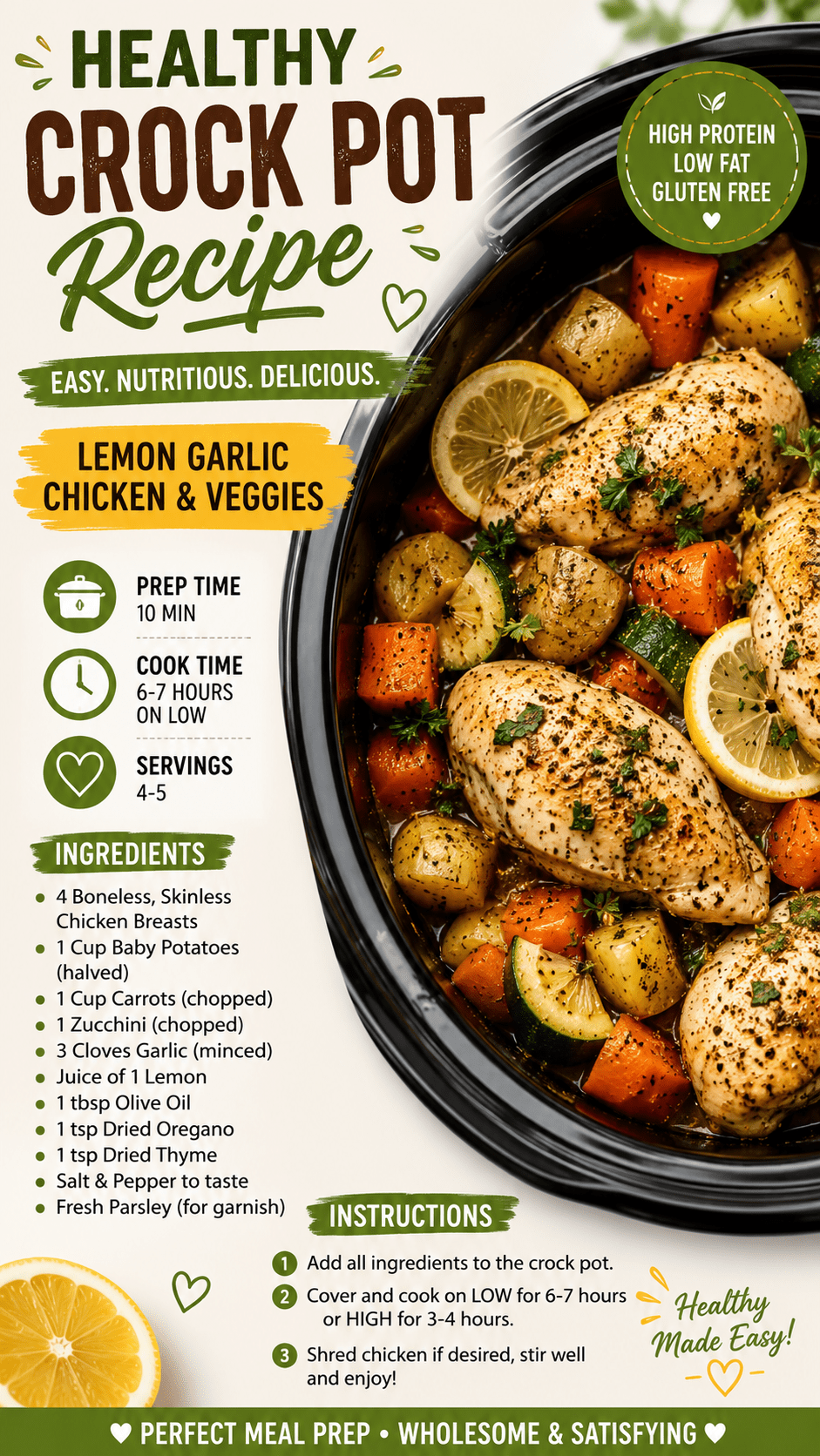 Crock Pot Healthy Recipe